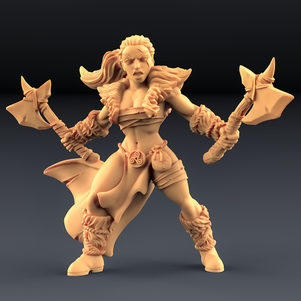 Barbarian Blademaster - A