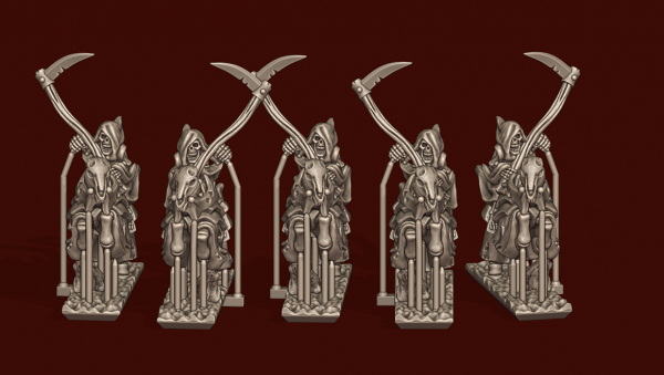 Vampire Lords - Individual Scythe Rider Knights