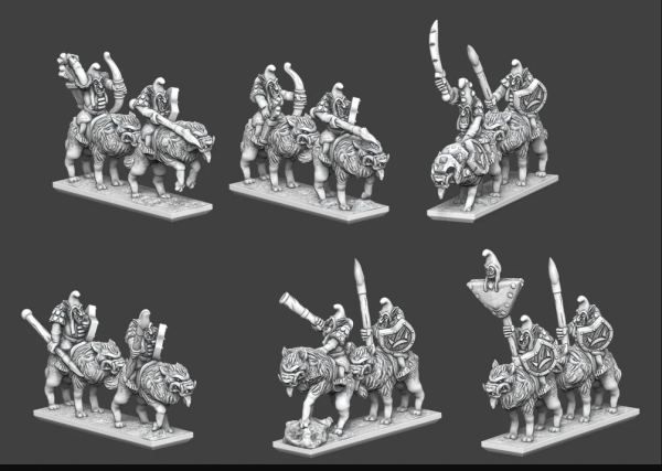 Chaos Dwarves - Hobgoblin Wolfriders Regiment