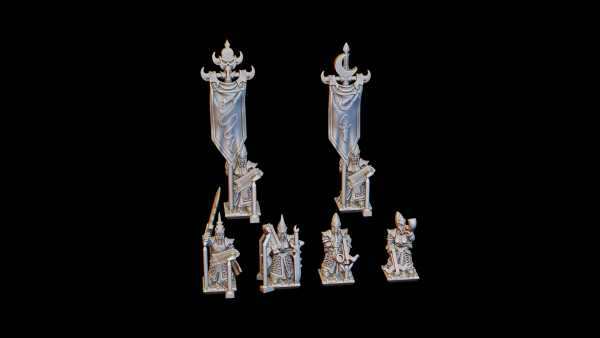 Shadow Elves - Individual Crossbows Commands - FD