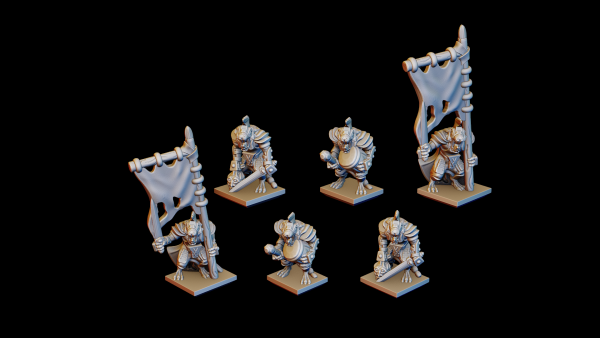 Vermin Clans - Individual Storm Rats Commands