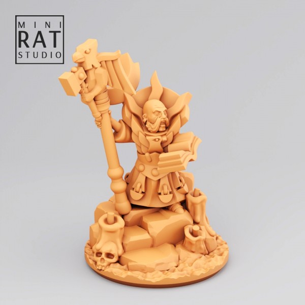 Empires of Man - High Priest on Foot (MIniRat Style)