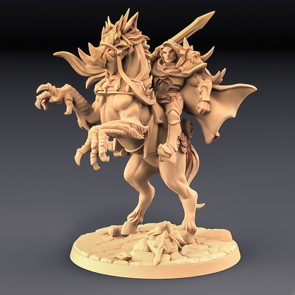 Sigfrido Dragonbane on Gryphsteed