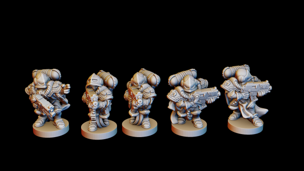 Battle Nuns - Warriors with Helmet