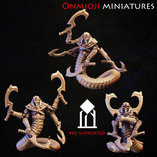 Desert Kings - BoneConstruct Naga Regiment