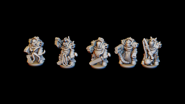 Plaque Warriors - Individual Elite Warriors