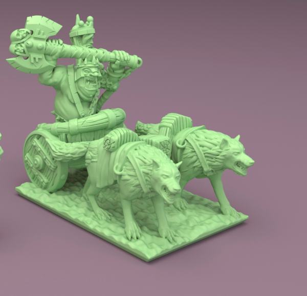 Orcs&Goblins - Goblin King on Chariot - GSM
