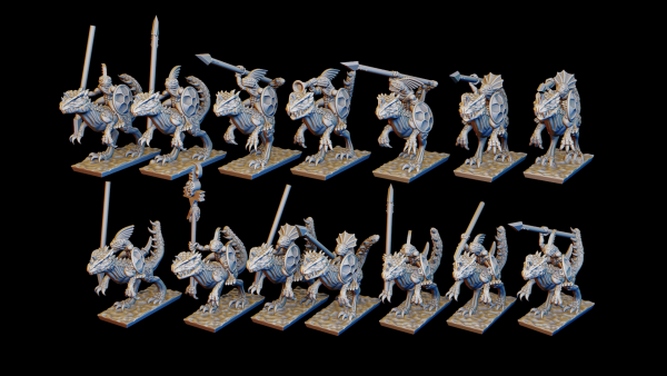 Renown Mercenaries - Individual Lizard Cavalry