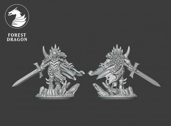 Vampire Lords - Vampire Champion on Foot