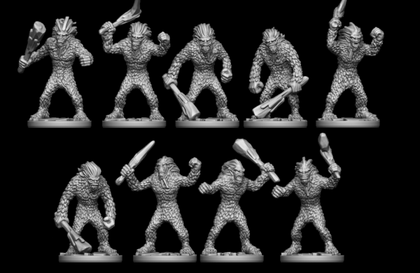 Ogre Tribes - Individual Yetees Regiment