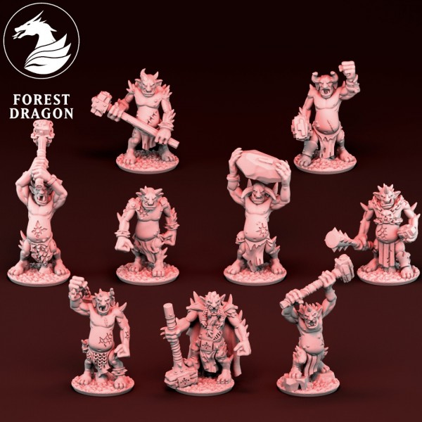 Dark Champions - Individual Corrupted Trolls FD