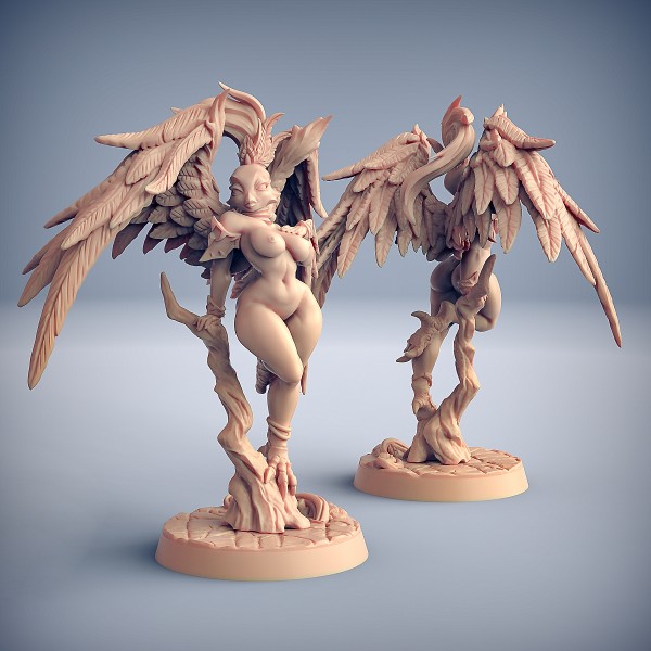 Gryphinia the Enchantress (Fantasy Pin-Up) (variant 2)