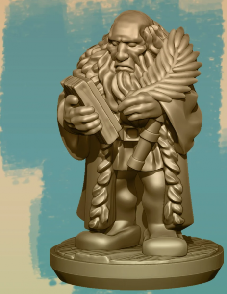 Renown Mercenaries - Famous Character Leonardo da Gliano