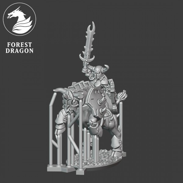 Dark Champions - General on Bull FD -1 (Helmet)