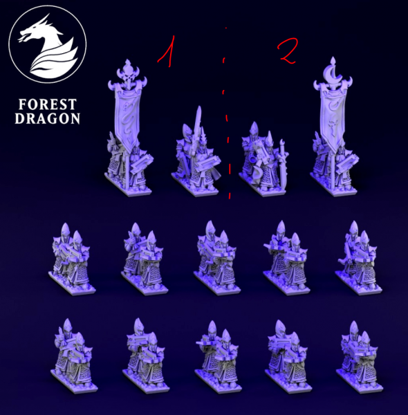 Shadow Elves - Full Crossbow Regiment FD 1