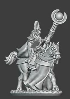 Noble Elves - Archmage on Horse