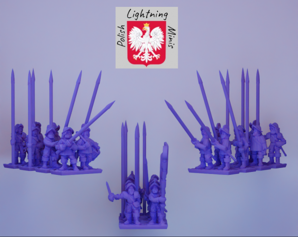 Renown Mercenaries - Pikemen(Polish Lightning)