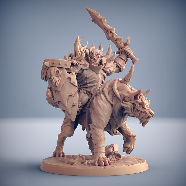 Worg Rider - B