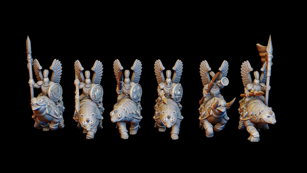 Empires of Man - Individual Bear Riders