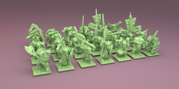 Orcs&Goblins - Individual Orc Warriors GSM