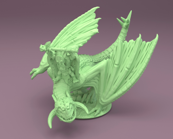 Orcs&Goblins - Orc Shaman on Wyvern GSM