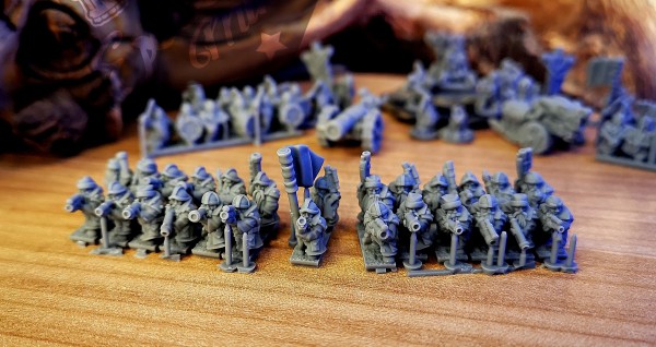 Dwarven Lords - Full Gunner Regiment