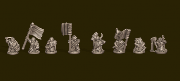 Dwarven Lords - Individual Alternative Commands