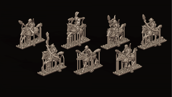 Empires of Man - Individual Light Cavalry 2 -FD