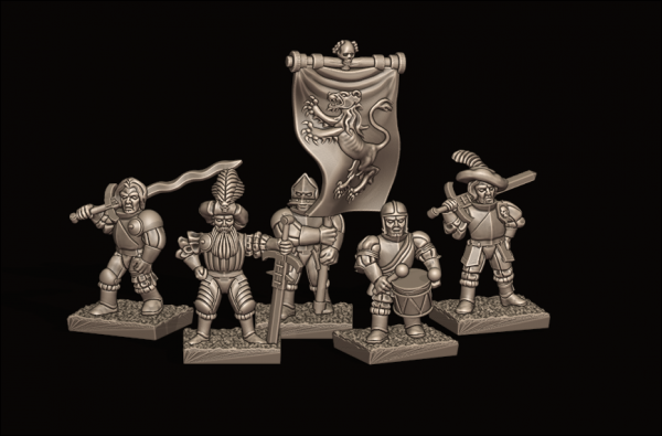 Empires of Man - Individual Greatsword Command Pack