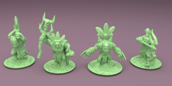 Orcs&Goblins - Individual Wild Orcs Characters