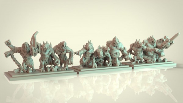 Vermin Clans - Full RatOgre Regiment