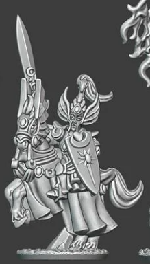 Noble Elves - General on Horse