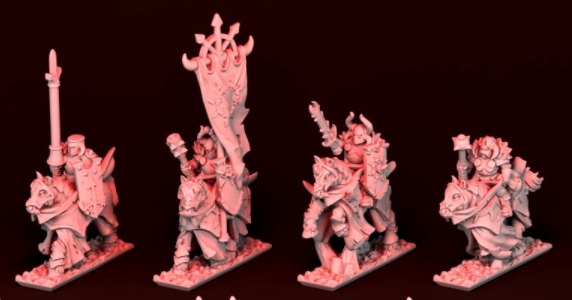 Dark Champions - Individual Desolators Mounted Knights Regiment
