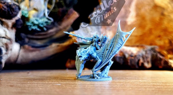 Vampire Lords - Vampire Lord on Dire Bat