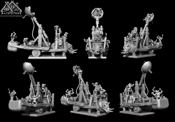 Ogre Tribes - Scrap Launcher (Teremki Miniatures)
