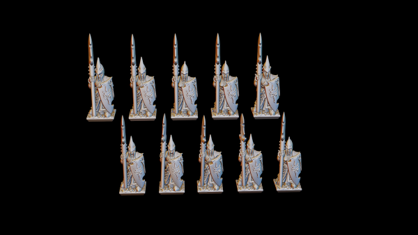 Shadow Elves - Individual Spear-men - FD