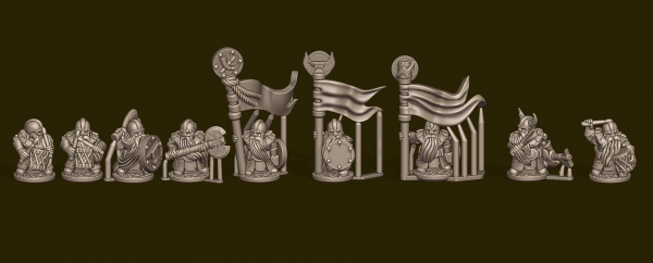 Dwarven Lords - Individual Warrior Commands