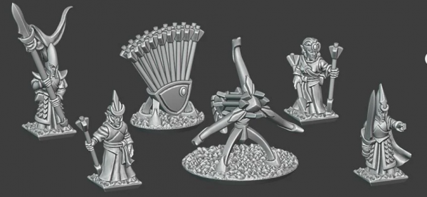 Noble Elves - Full Bolt Thrower Regiment FD