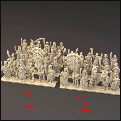 Desert Kings - Swordrmen Regiment 2 (GSM)