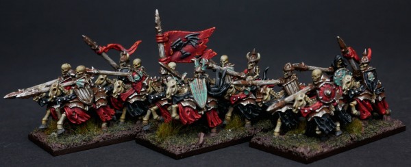 Vampire Lords - Full Skeleton Horsemen Regiment