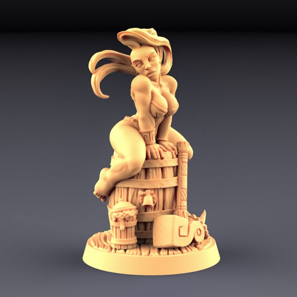 Runa - Dwarven Beauty (Fantasy Pin-Up)