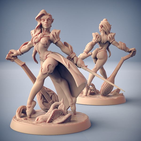 Kilia the Ballet Queen (Fantasy Pin-Up)