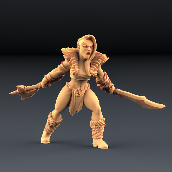 Barbarian Blademaster - C