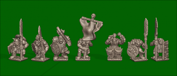 Orcs&Goblins - Individual Orc Warriors Comand
