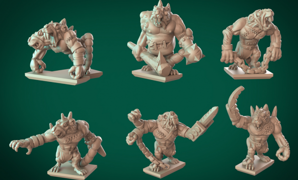 Vermin Clans - Individual Rat Ogres
