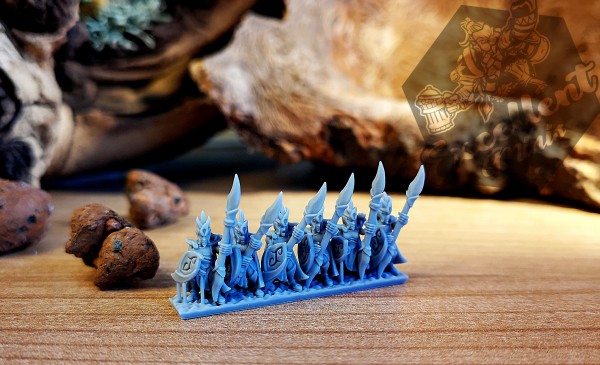 Elves of the Wood Infantry Strip - Style B