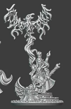 Noble Elves - Mage with Phoenix Spell