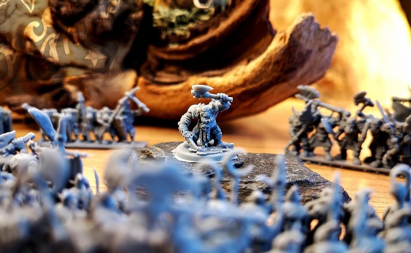 Orcs&Goblins - Orc Champion 1 (Axe and Sword)