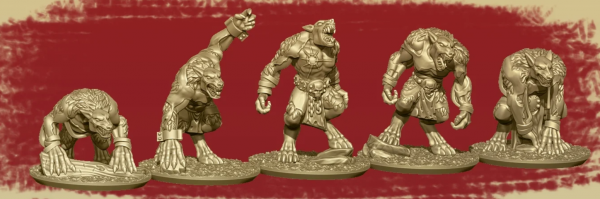 Dark Champions - Individual Werewolfs
