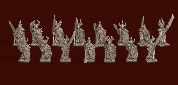 Vampire Lords - Individual Heavy Skeleton Unit Pack